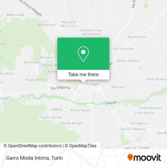 Garro Moda Intima map