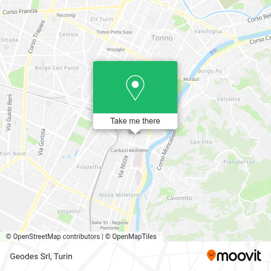 Geodes Srl map