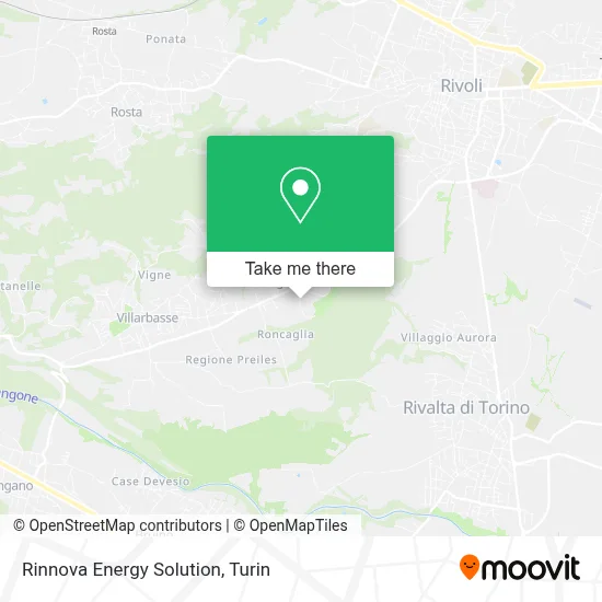 Rinnova Energy Solution map