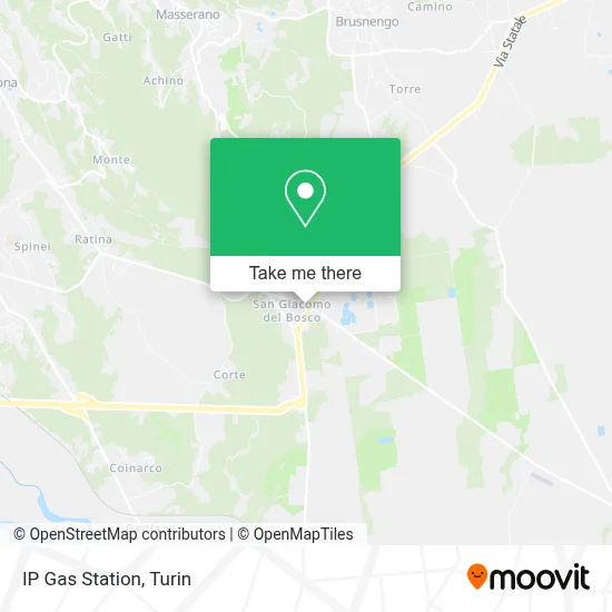 IP Gas Station map