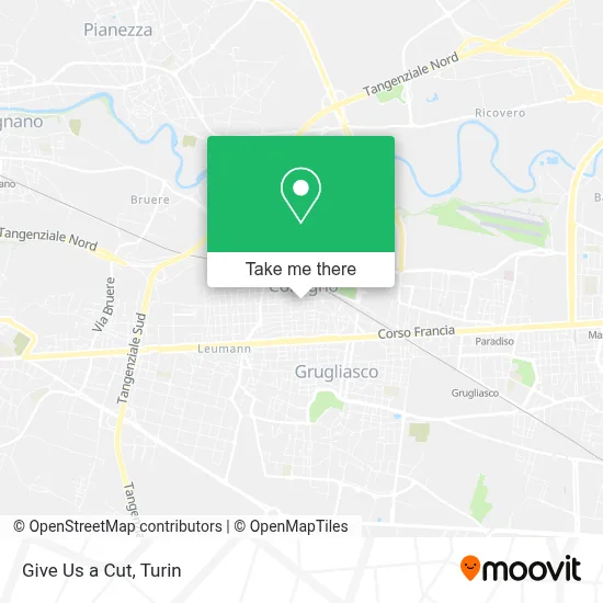 Give Us a Cut map