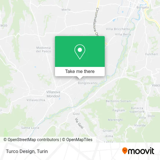 Turco Design map