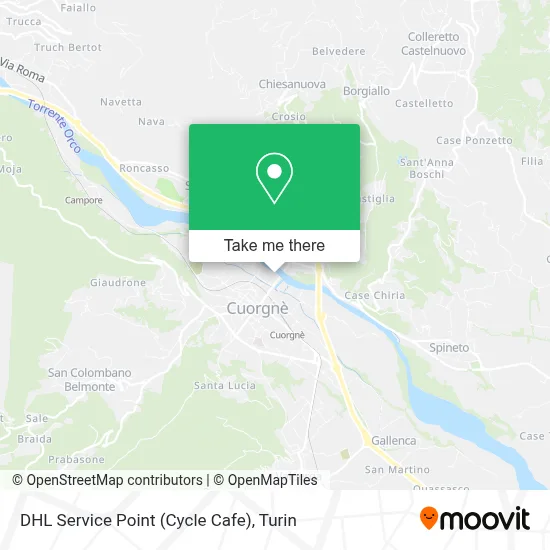 DHL Service Point (Cycle Cafe) map