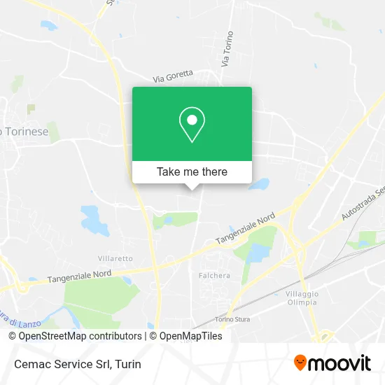 Cemac Service Srl map