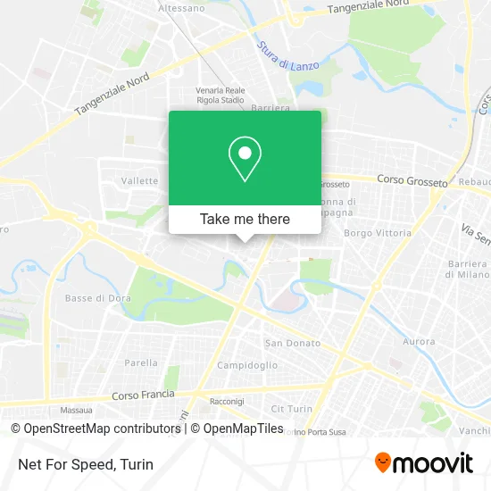 Net For Speed map