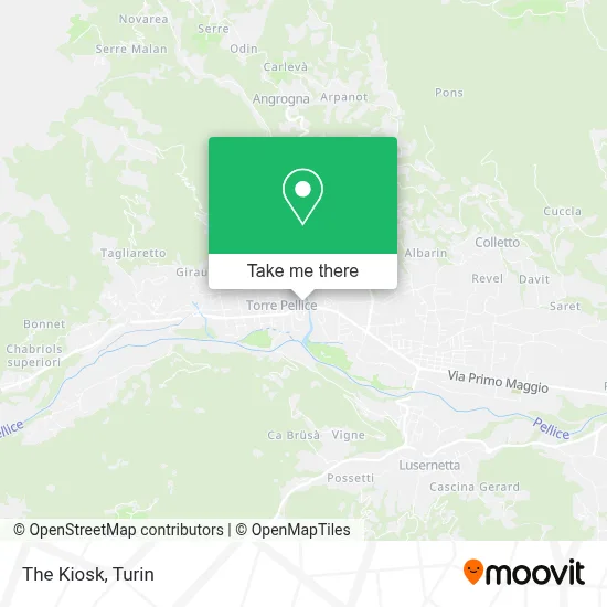 The Kiosk map