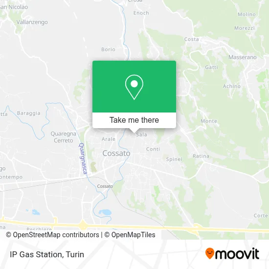IP Gas Station map