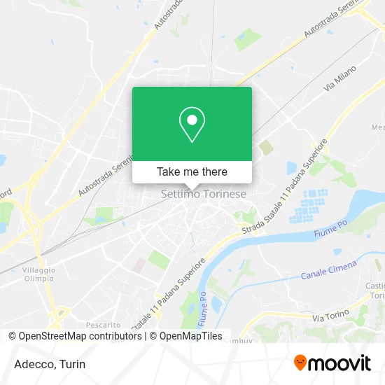 Adecco map