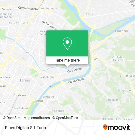 Ribes Digilab Srl map
