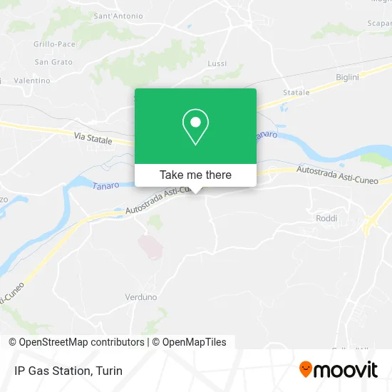 IP Gas Station map