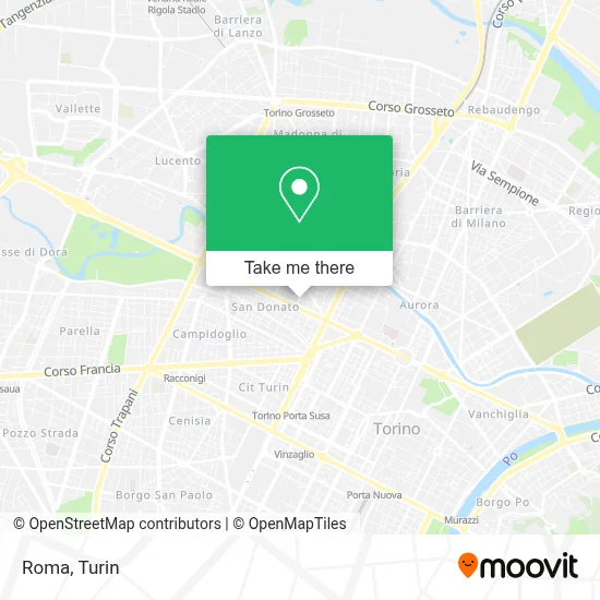 Roma map