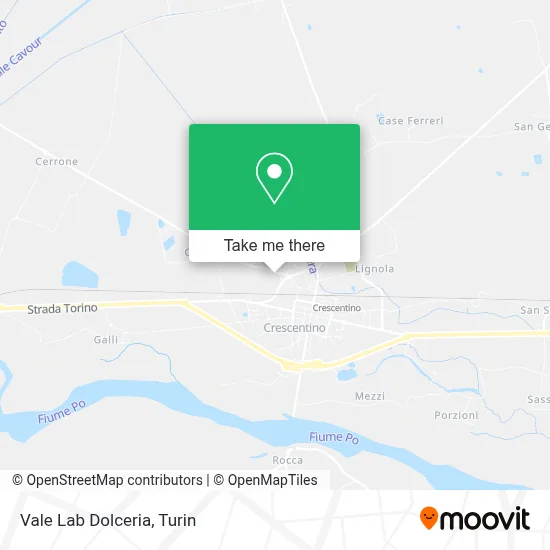 Vale Lab Dolceria map