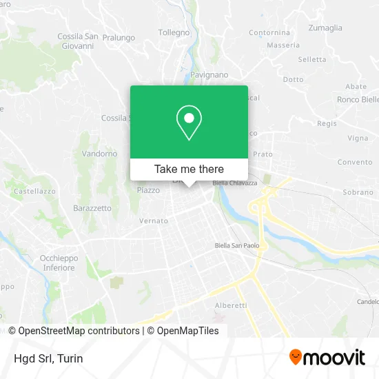 Hgd Srl map