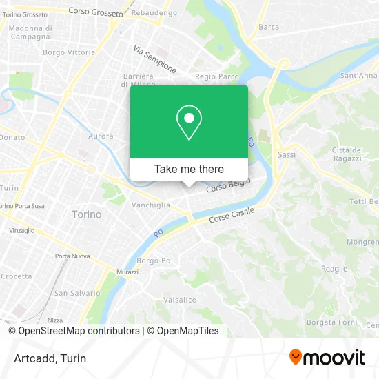 Artcadd map