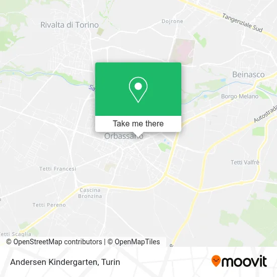 Andersen Kindergarten map