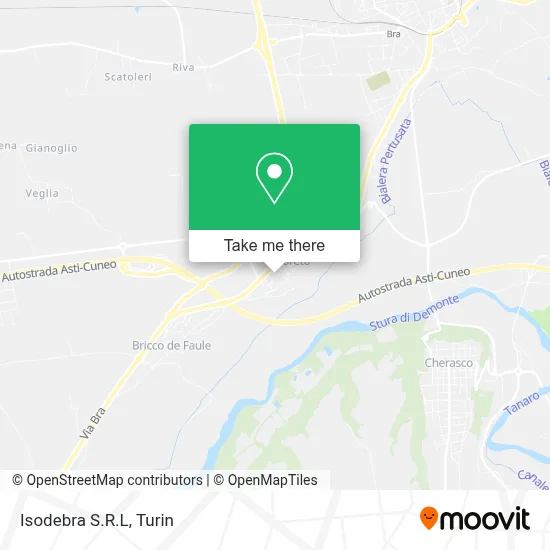 Isodebra S.R.L map