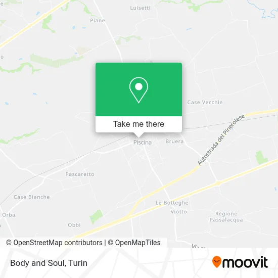 Body and Soul map