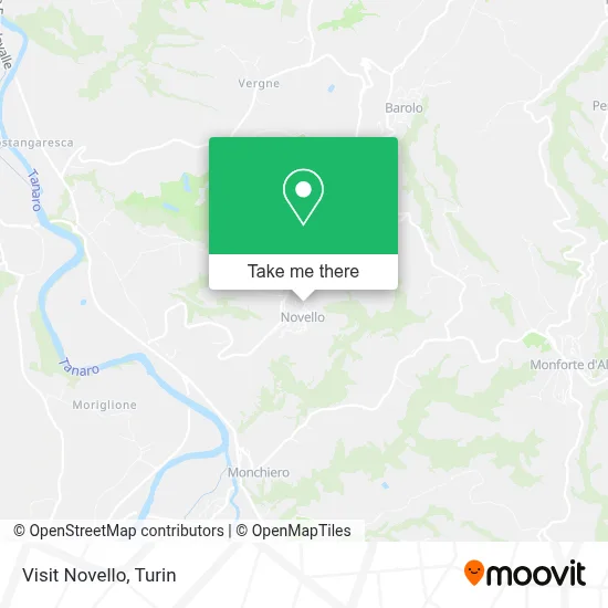 Visit Novello map