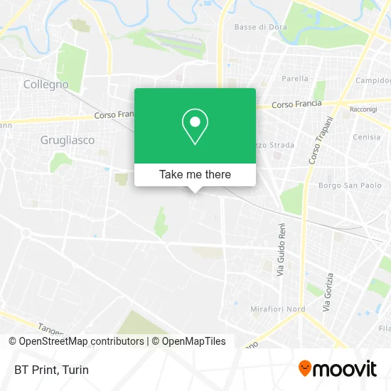 BT Print map