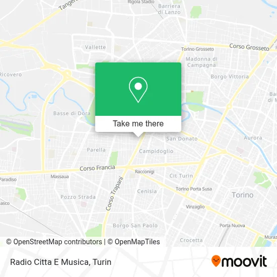Radio Citta E Musica map
