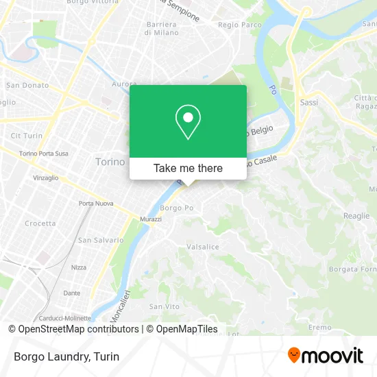 Borgo Laundry map