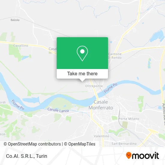 Co.Al. S.R.L. map