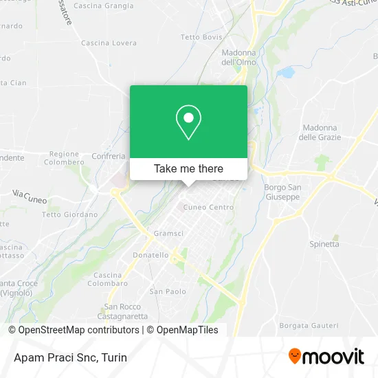 Apam Praci Snc map