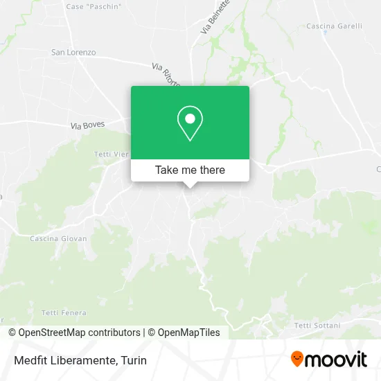 Medfit Liberamente map