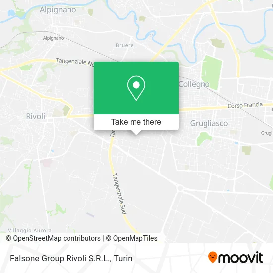 Falsone Group Rivoli S.R.L. map