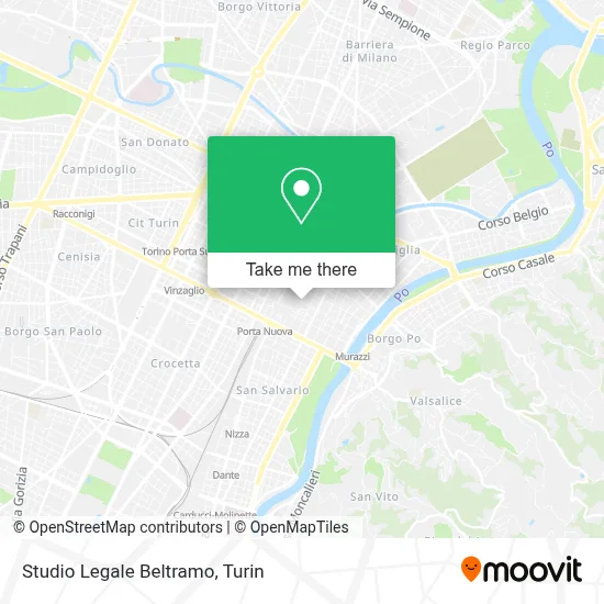 Studio Legale Beltramo map