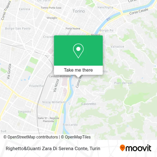 Righetto&Guanti Zara Di Serena Conte map
