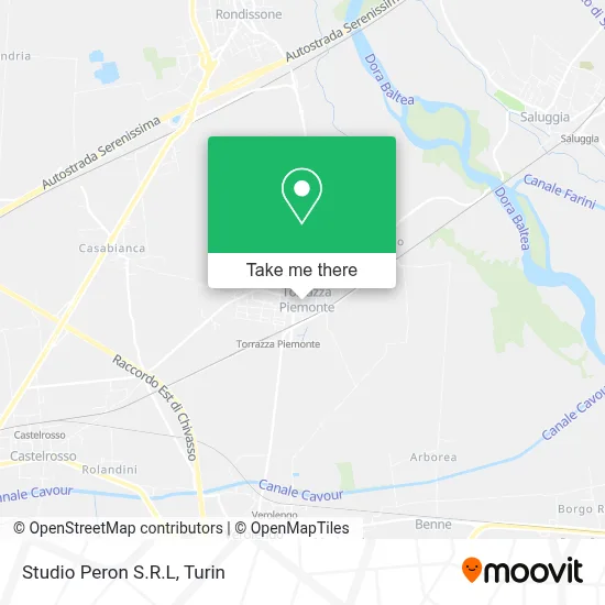 Studio Peron S.R.L map