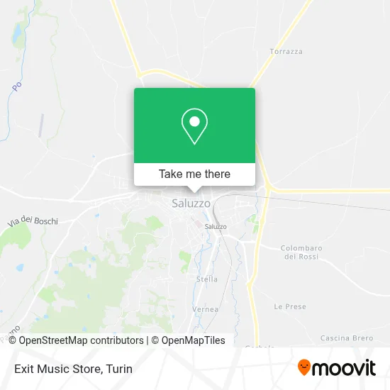 Exit Music Store map