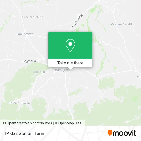 IP Gas Station map