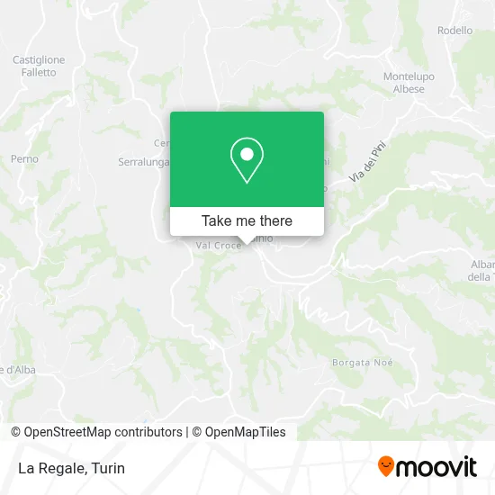 La Regale map