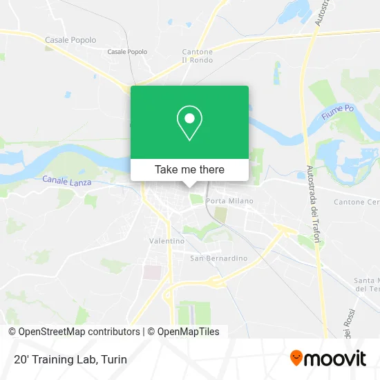 20' Training Lab map