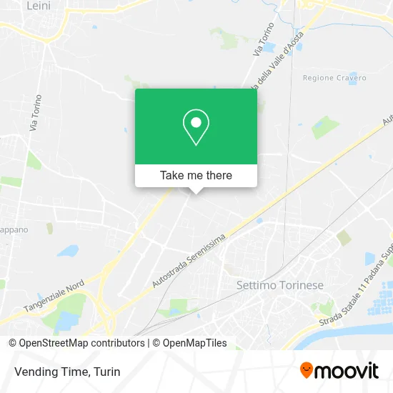 Vending Time map