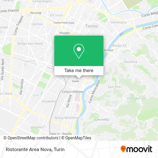 Ristorante Area Nova map