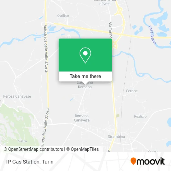 IP Gas Station map