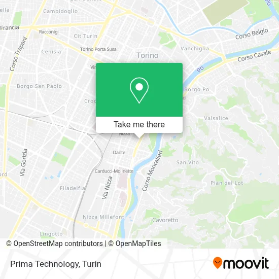 Prima Technology map