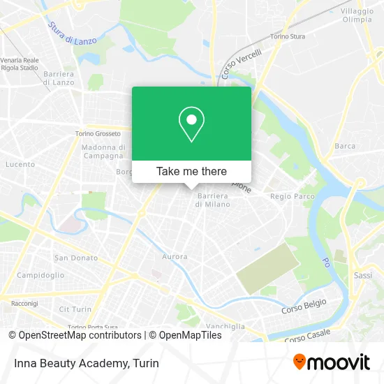 Inna Beauty Academy map