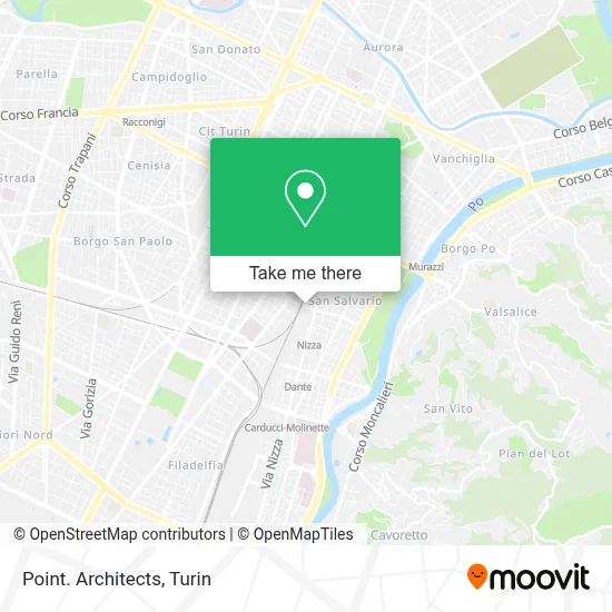 Point. Architects map