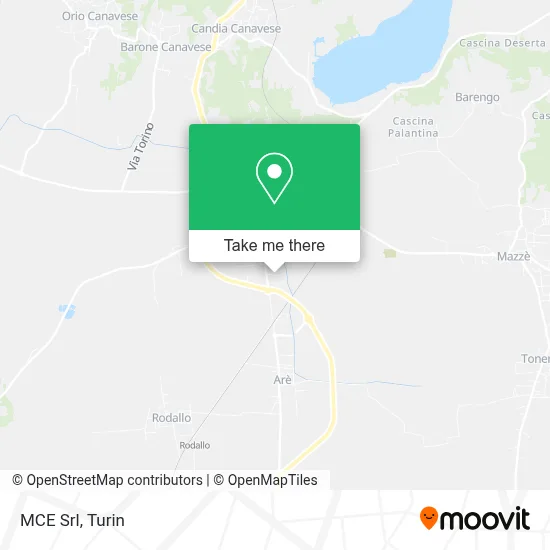 MCE Srl map