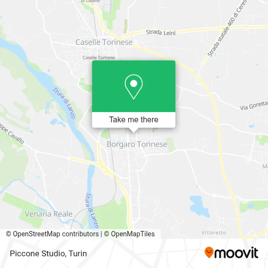 Piccone Studio map