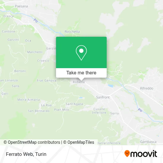 Ferrato Web map
