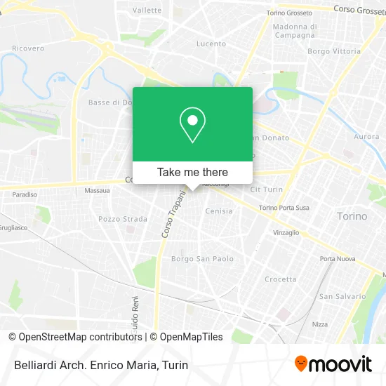Belliardi Arch. Enrico Maria map