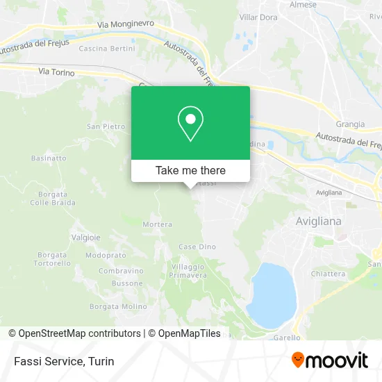 Fassi Service map