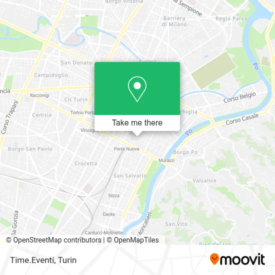 Time.Eventi map
