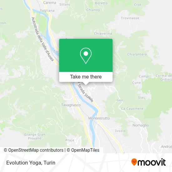Evolution Yoga map