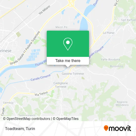 Toadteam map